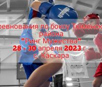 Тюменский Фонд развития бокса - официальный сайт - Фотолента - Традиционный турнир по боксу "Ринг Мужества", 29-30.04.2023г., с.Каскара Тюменского района